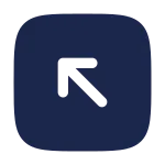 Square Arrow Left Up SVG Icon